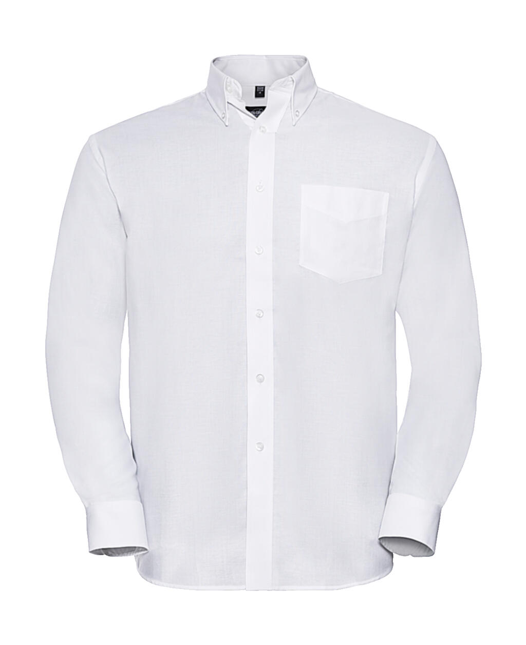 Camisa Oxford manga larga hombre White