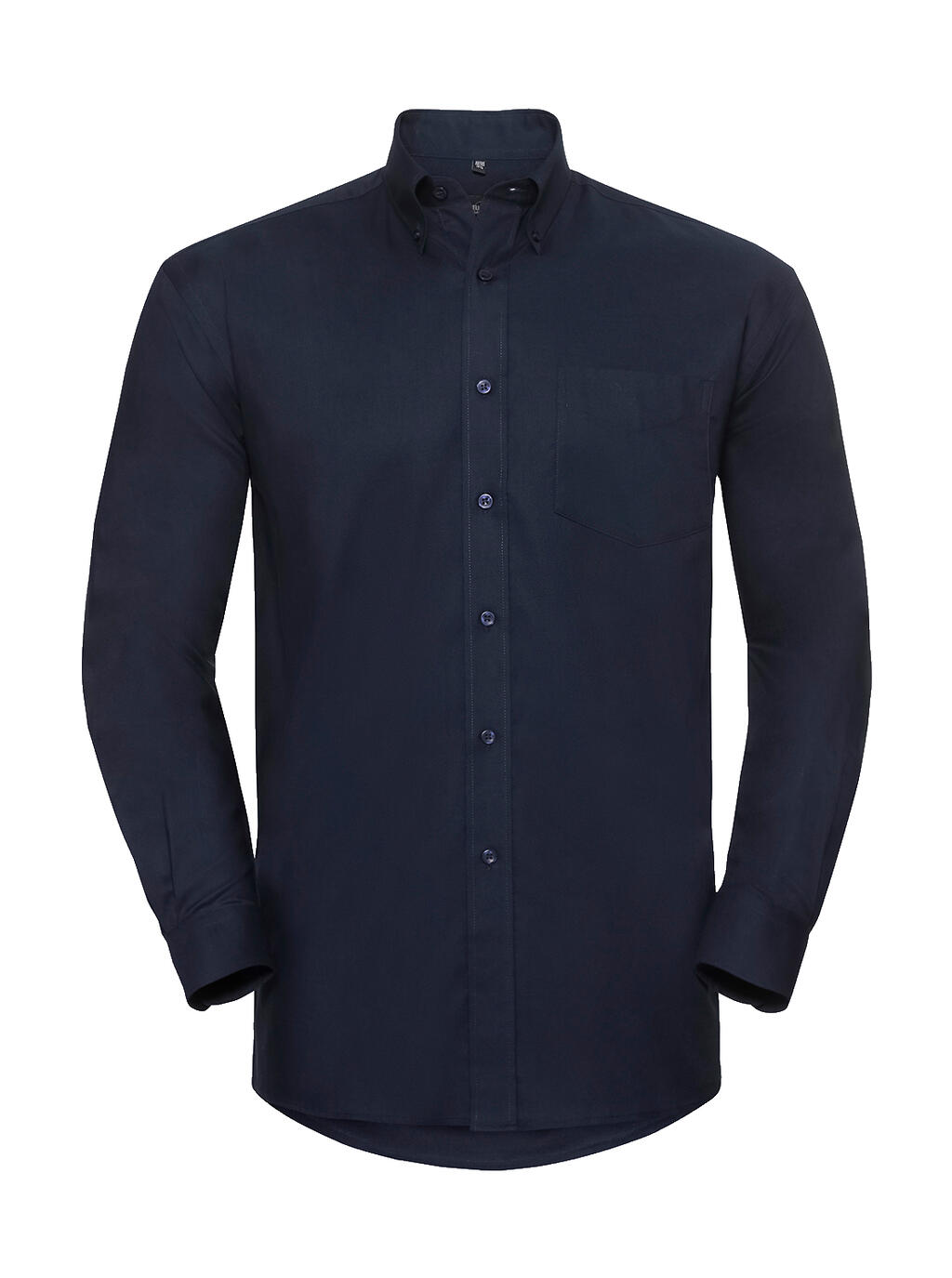 Camisa Oxford manga larga hombre Bright Navy