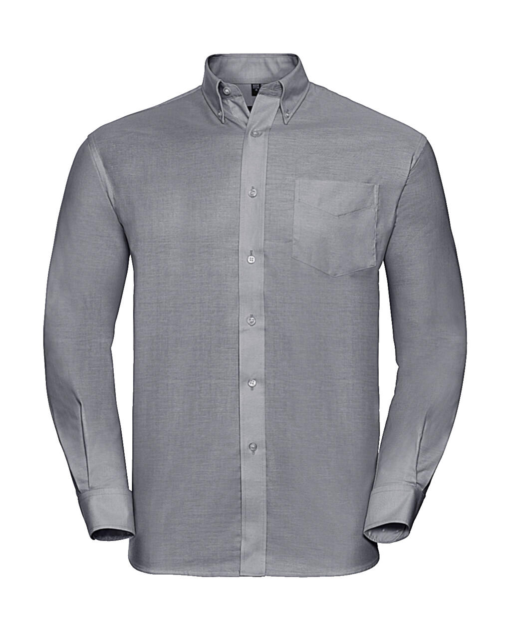 Camisa Oxford manga larga hombre Silver