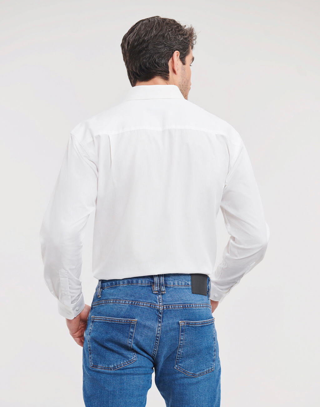  Russell Europe Camisa popelin manga larga hombreotro