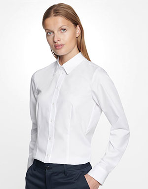 Seidensticker Camisa Kent corte regular manga larga mujer