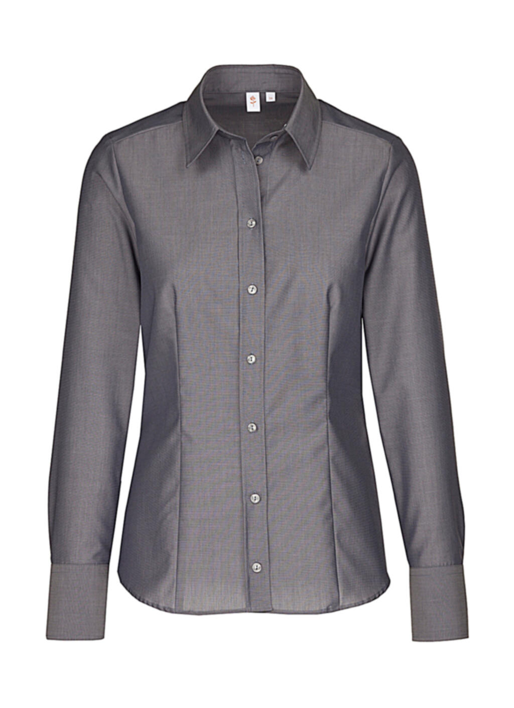 Camisa Kent corte regular manga larga mujer  Anthracite
