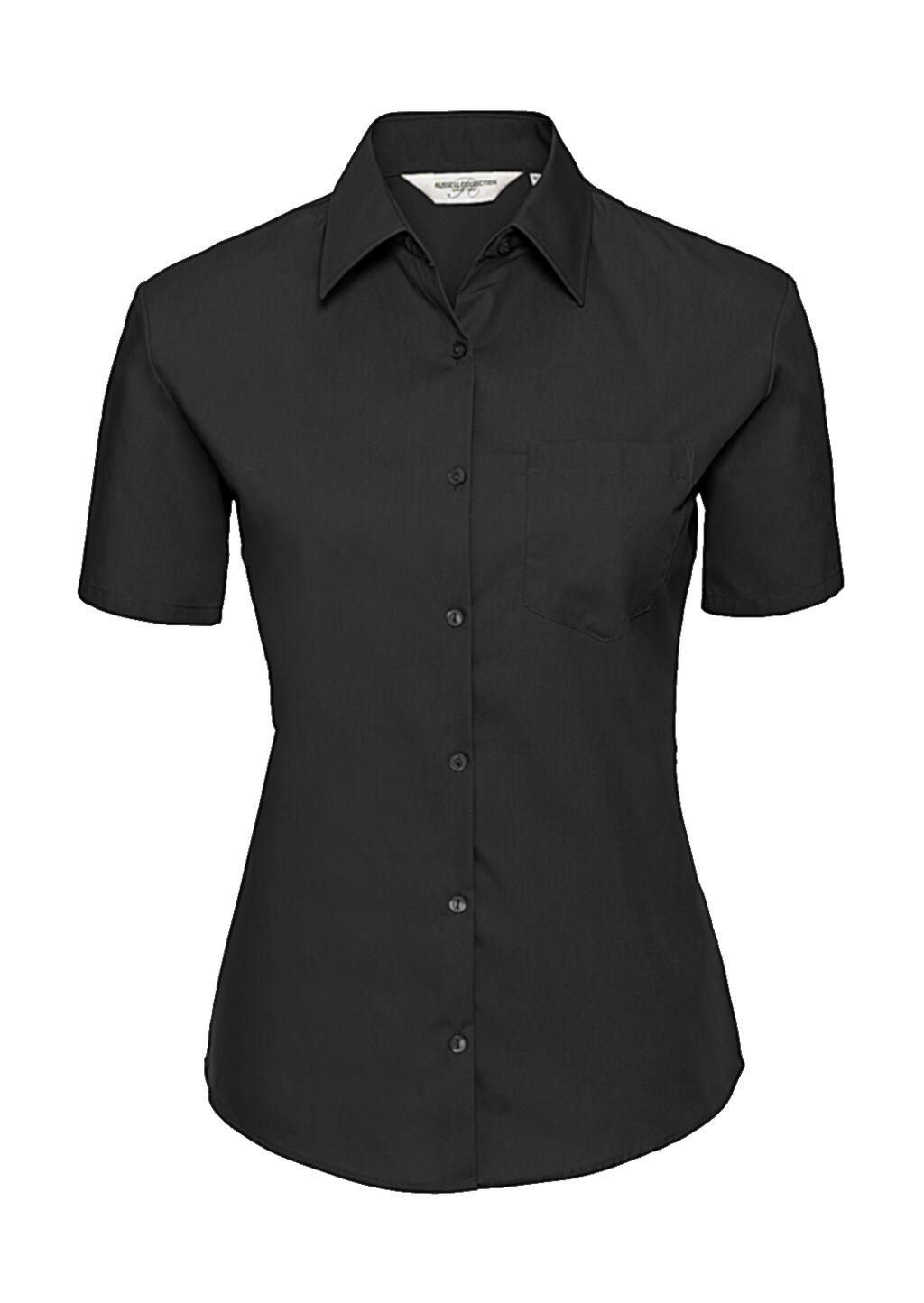 Camisa popelin mujer Black
