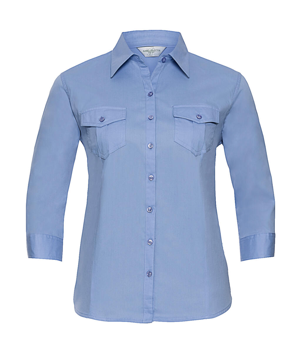 Camisa manga 3/4 mujer Blue