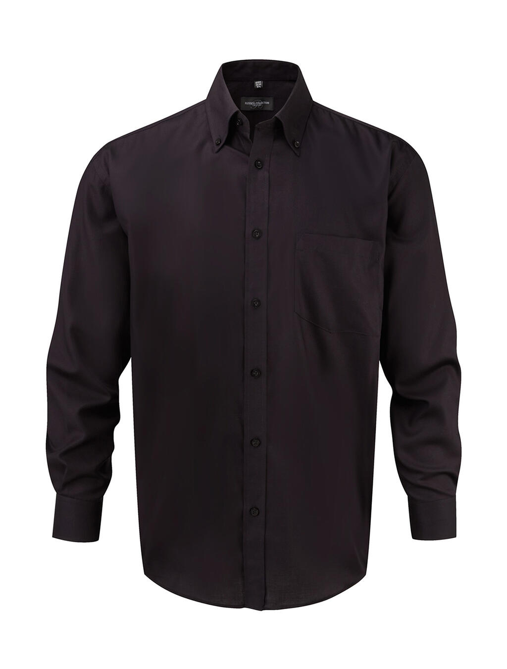 Camisa manga larga hombre  Black