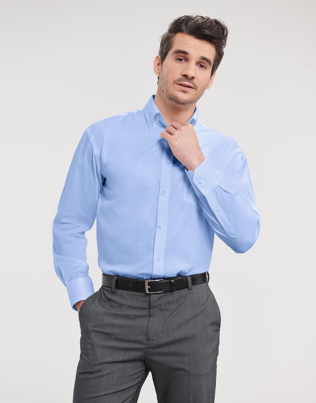 Camisa manga larga hombre 