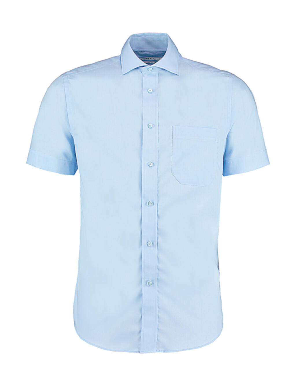 Camisa no planchado Manga Corta Classic Fit Light Blue