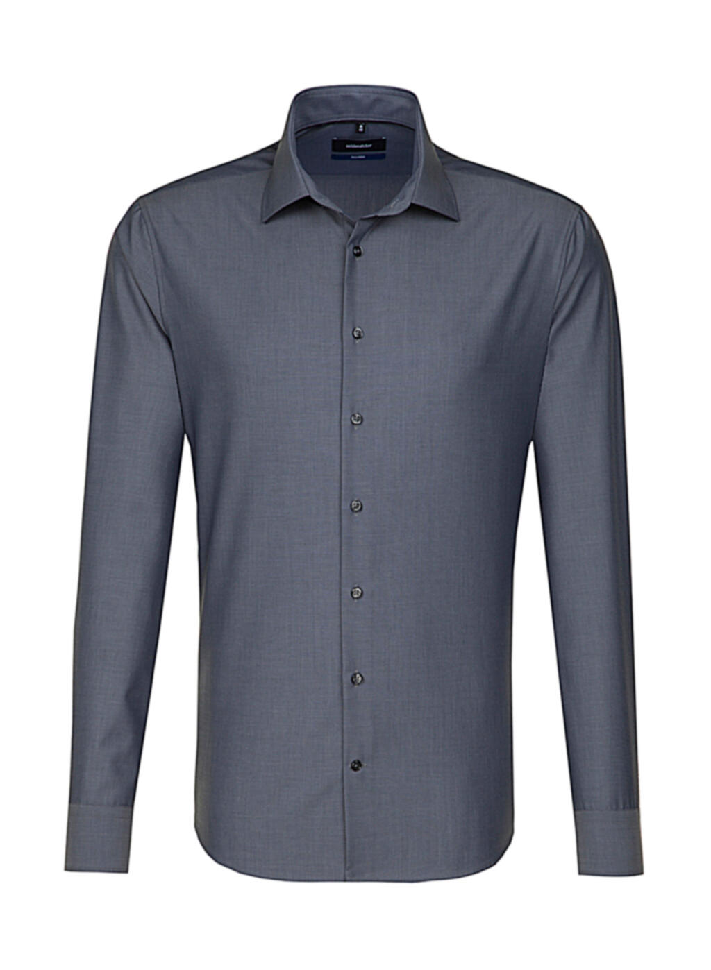 Camisa Kent ajustada manga larga hombre  Anthracite