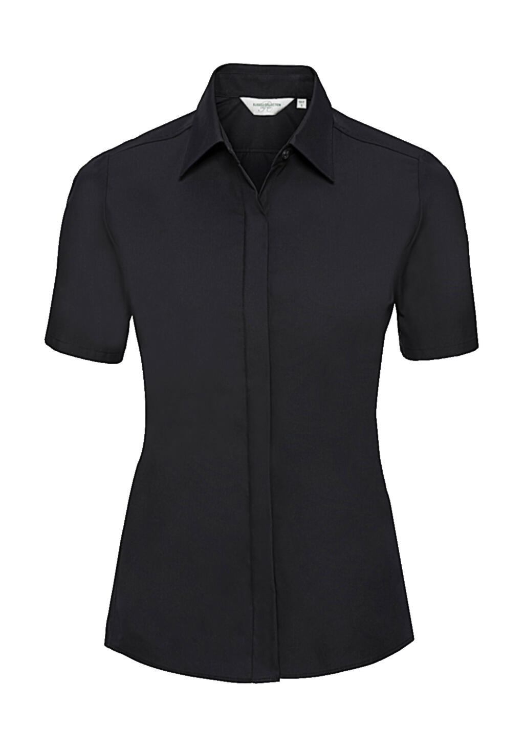 Camisa ajustada manga corta Ultimate mujer Black