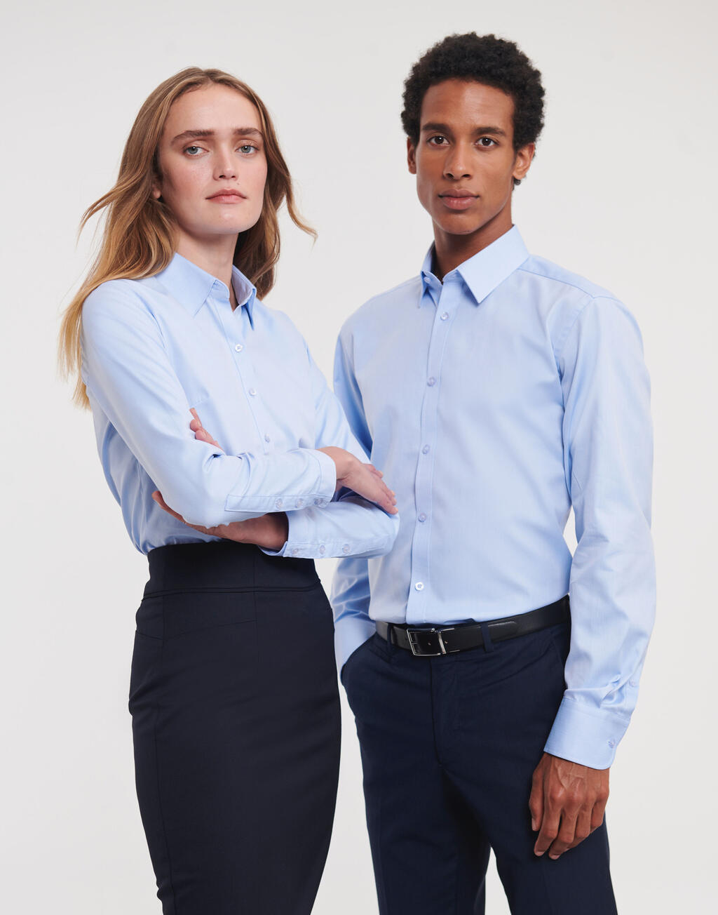  Russell Europe Camisa en espiguilla manga corta mujerotro