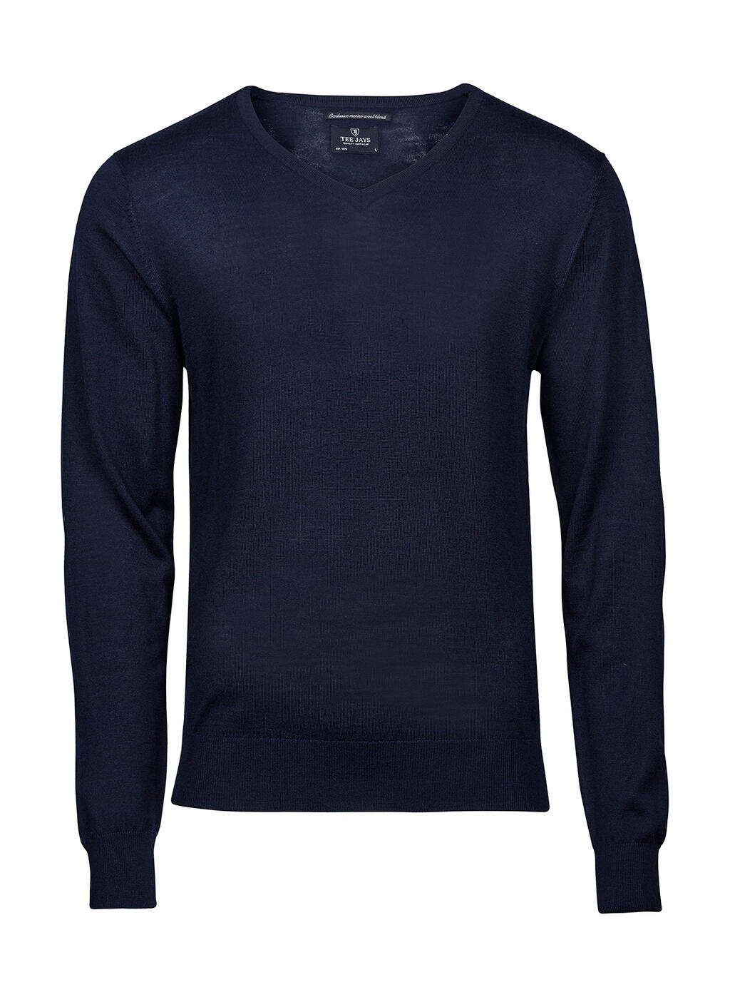 Jersey cuello V hombre Navy