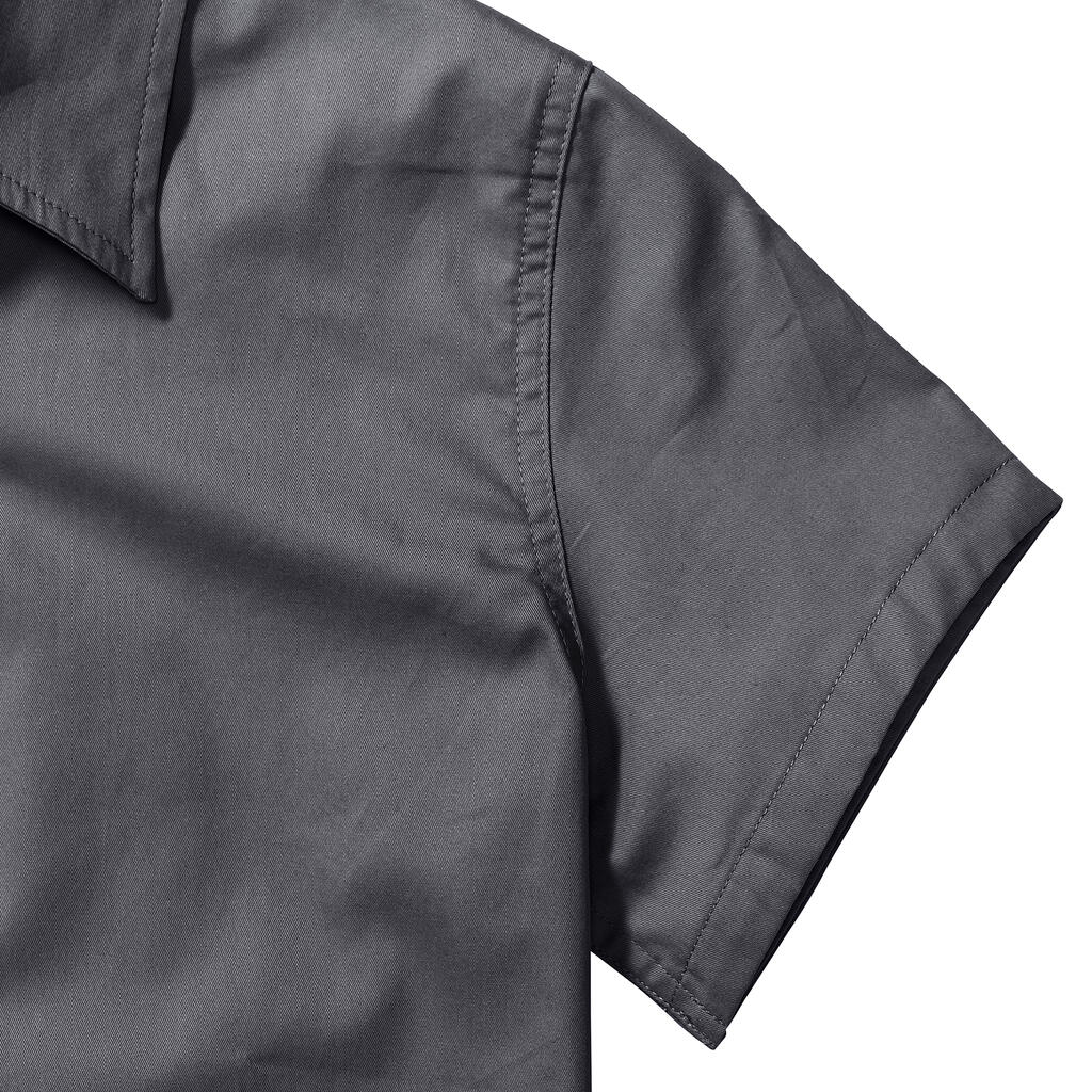  Russell Europe Camisa clásica sarga manga corta mujer