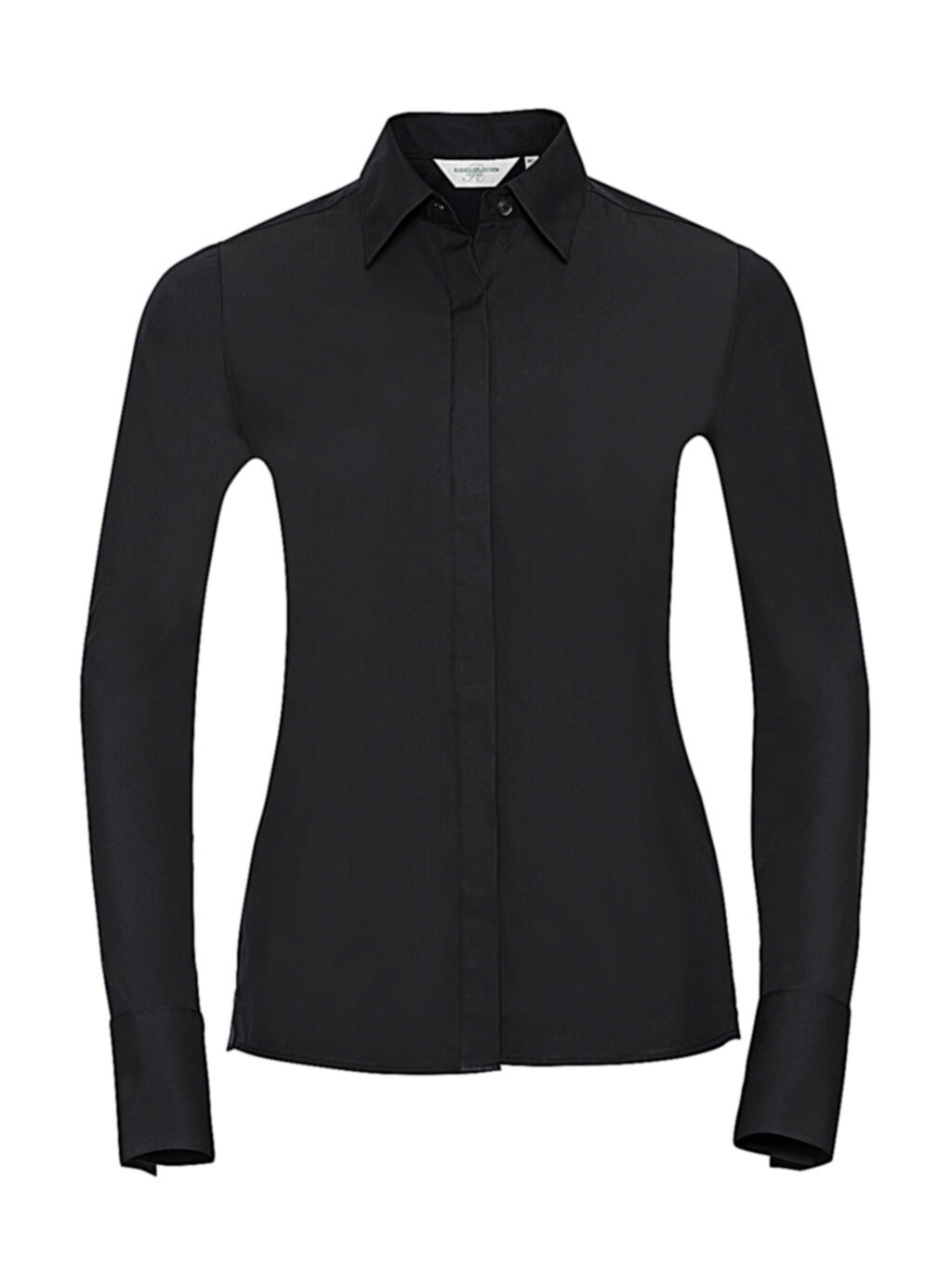 Camisa ajustada manga larga Ultimate mujer Black