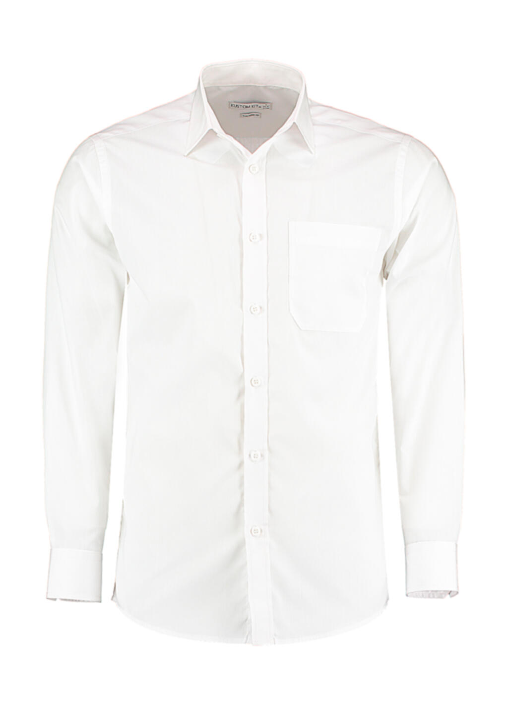 Camisa Popelina LS White