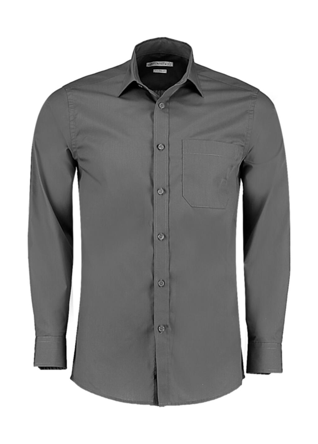 Camisa Popelina LS Graphite