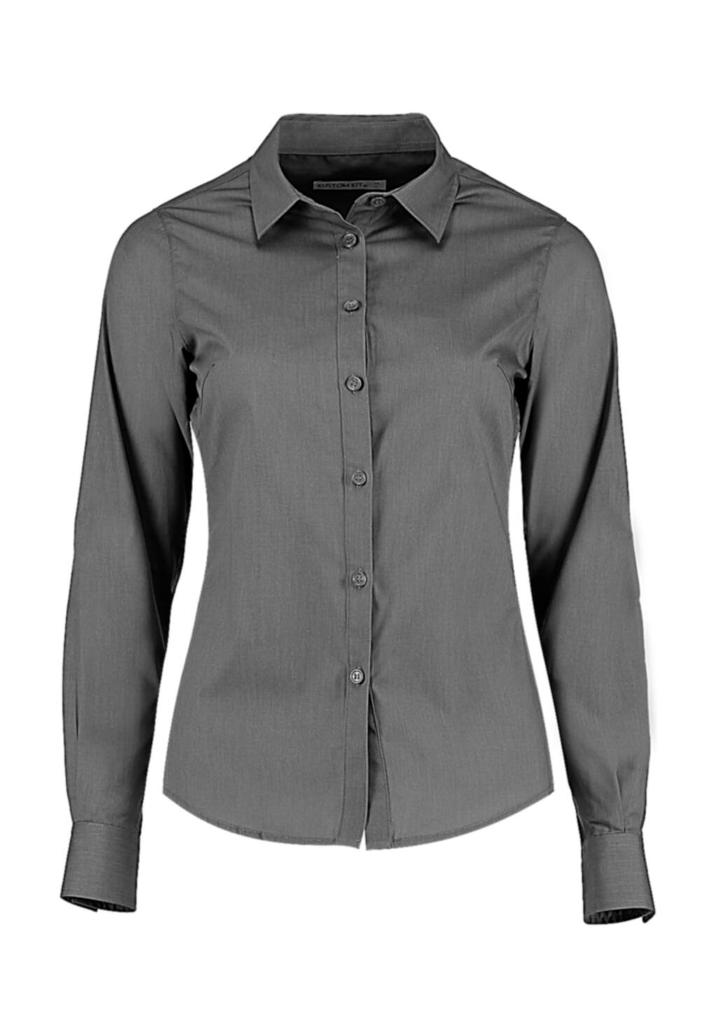 Camisa mujer Popelina LS entallada Graphite