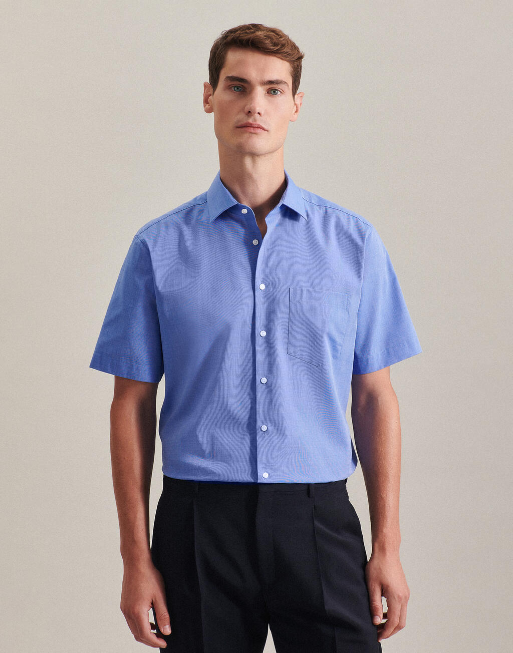  Seidensticker Camisa Seidensticker Regular Fit 1/2 Business Kentotro