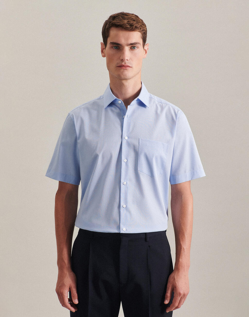 Seidensticker Camisa Seidensticker Regular Fit 1/2 Business Kent