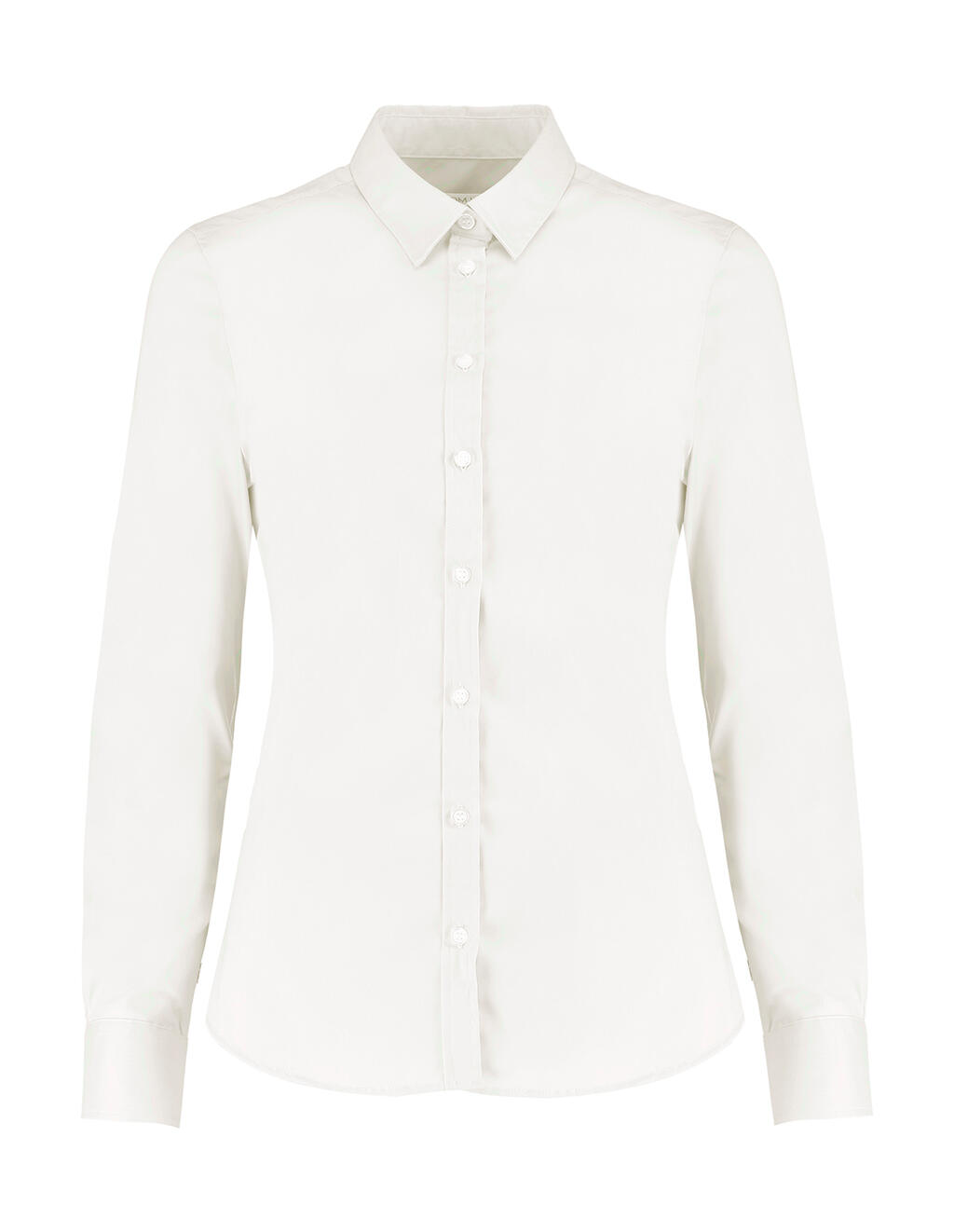 Camisa manga larga Mujer Stretch Oxford White