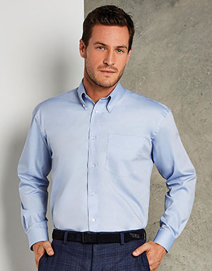 Kustom Kit Camisa Oxford Corporativa manga larga Classic Fit