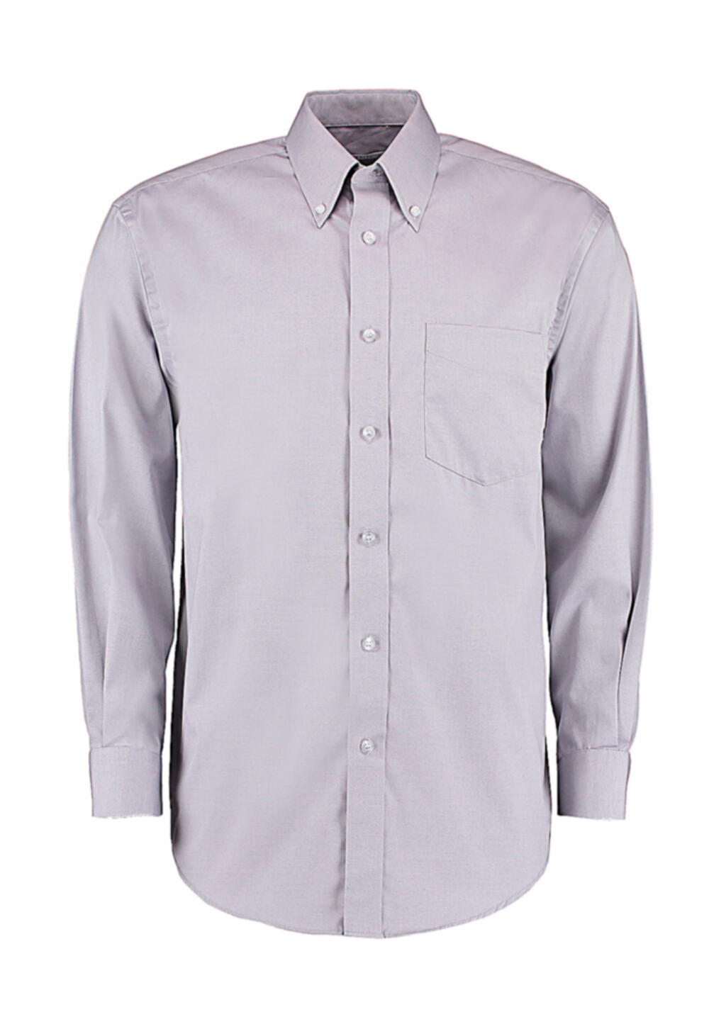 Camisa Oxford Corporativa manga larga Classic Fit Silver Grey