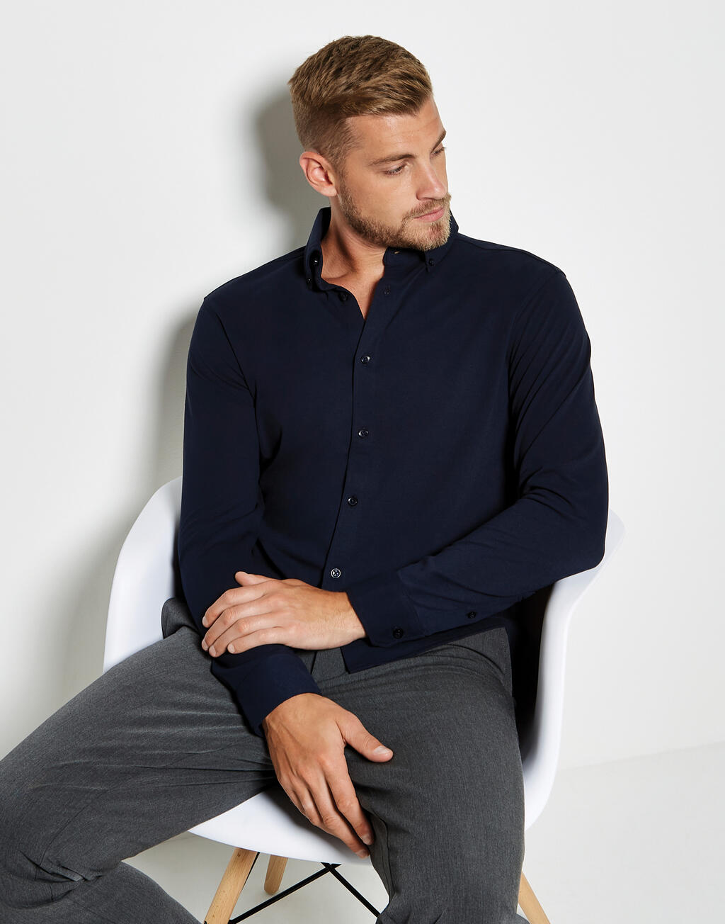  Kustom Kit Camisa Tailored Fit Superwash® 60º Piquéotro