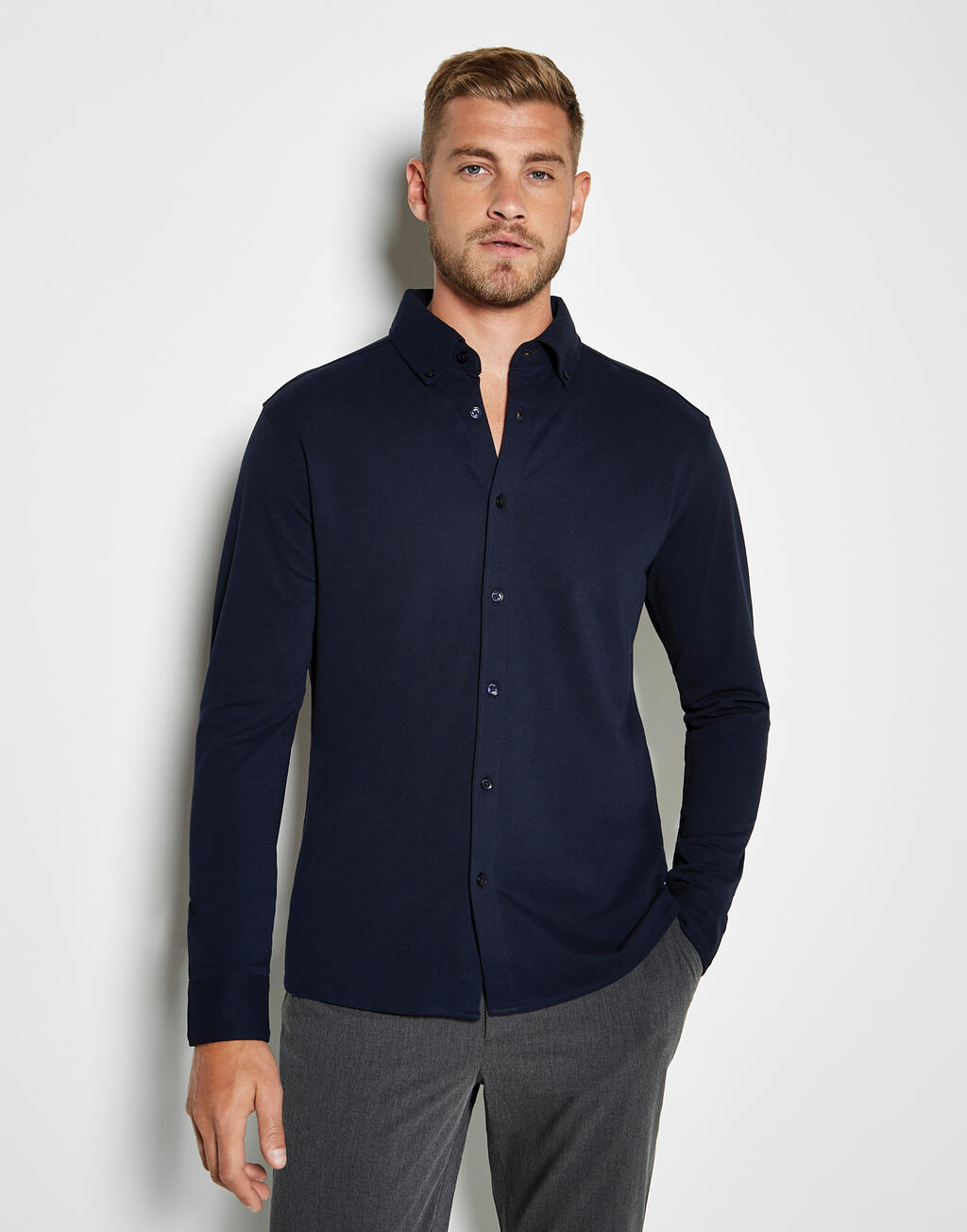  Kustom Kit Camisa Tailored Fit Superwash® 60º Piquéotro