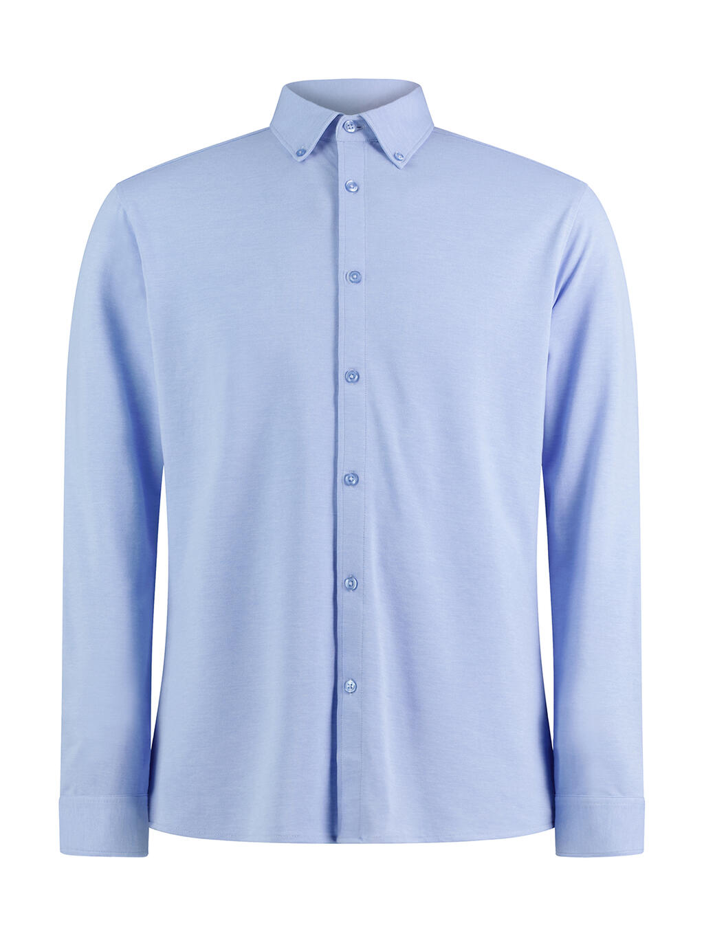 Camisa Tailored Fit Superwash® 60º Piqué Light Heather Blue