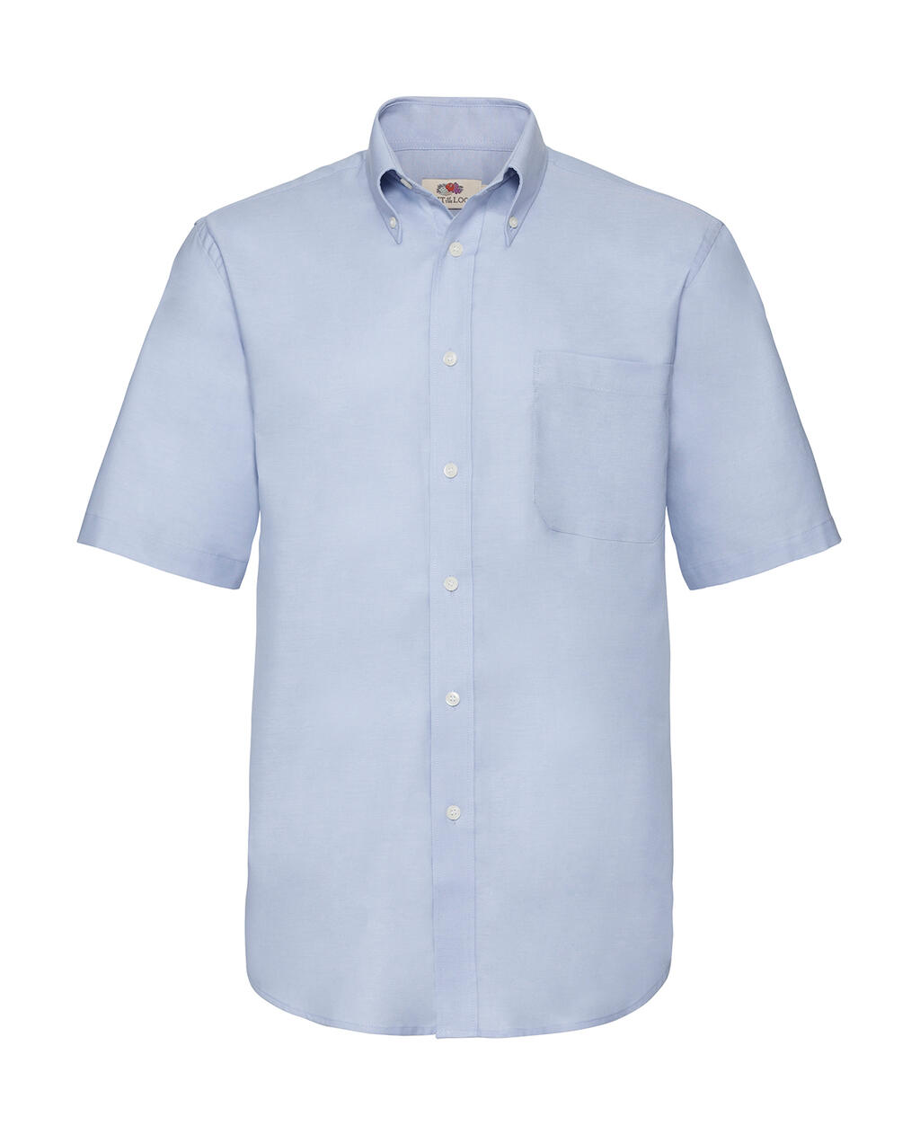 Camisa Oxford manga corta hombre Oxford Blue