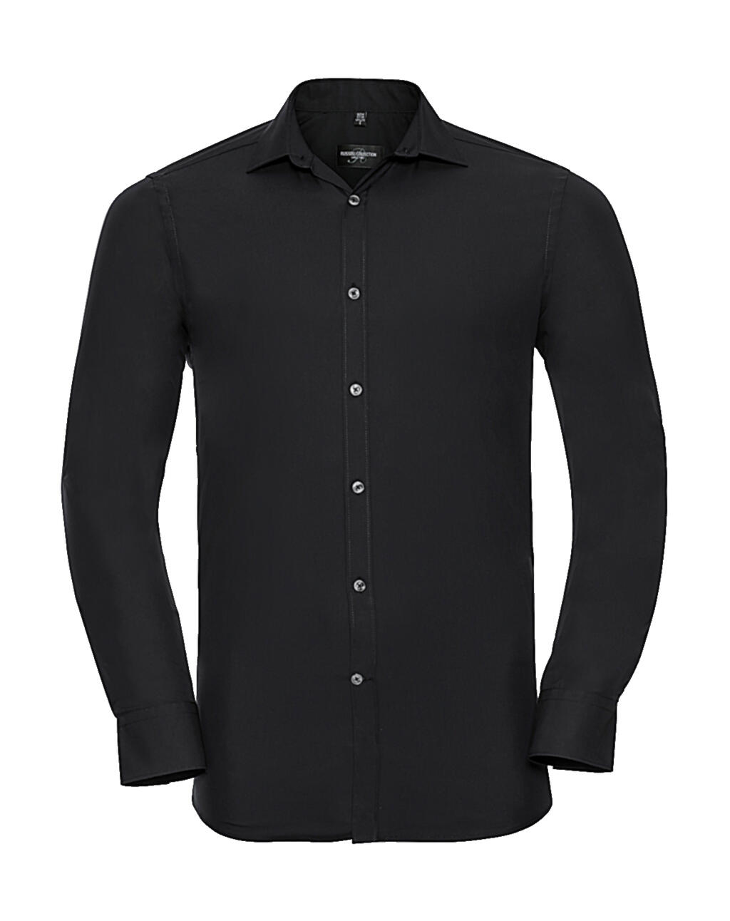 Camisa ajustada manga larga Ultimate hombre Black