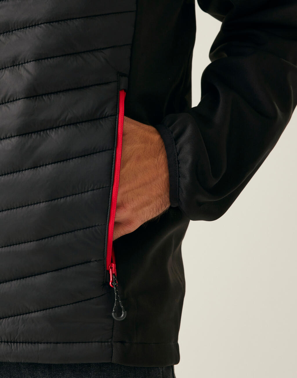 Chaqueta híbrida con capucha Navigate hombre - vista 3