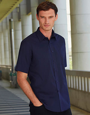 Fruit of the Loom Camisa manga corta. Popelina manga corta