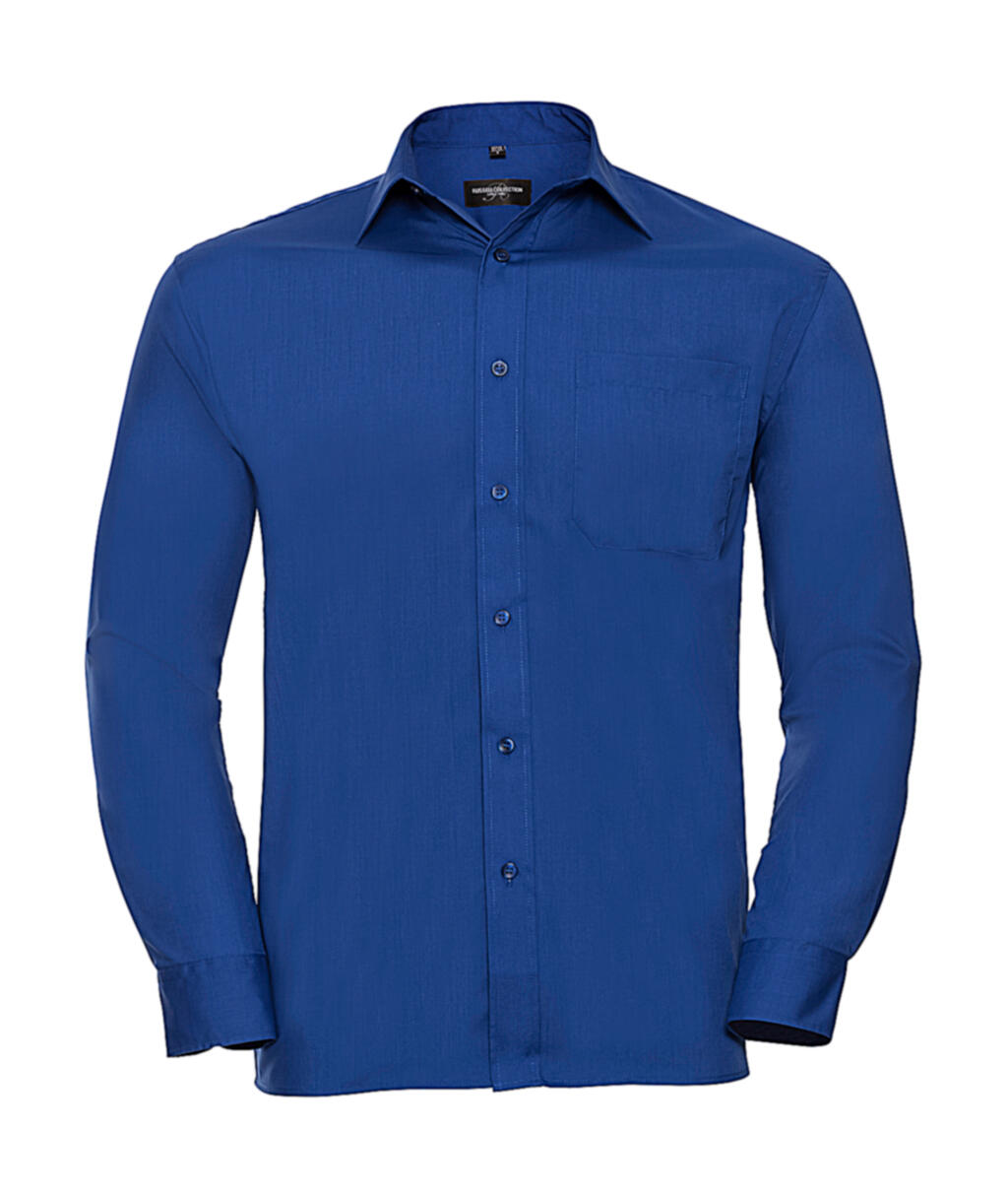 Camisa popelin manga larga Bright Royal