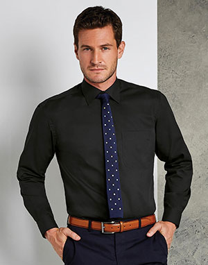 Kustom Kit Camisa Business manga larga hombre