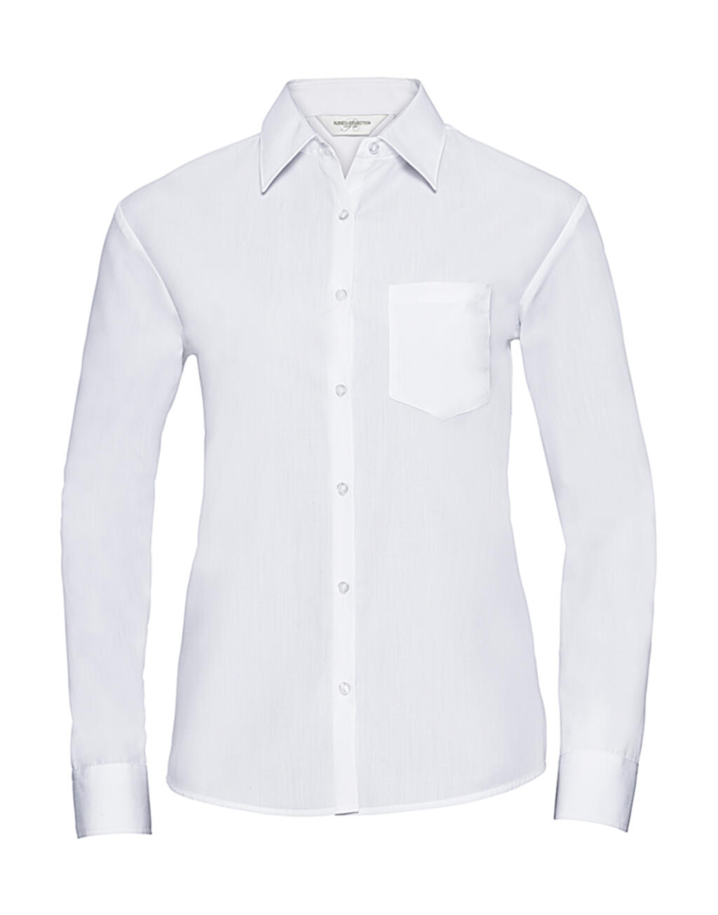 Camisa popelin manga larga White
