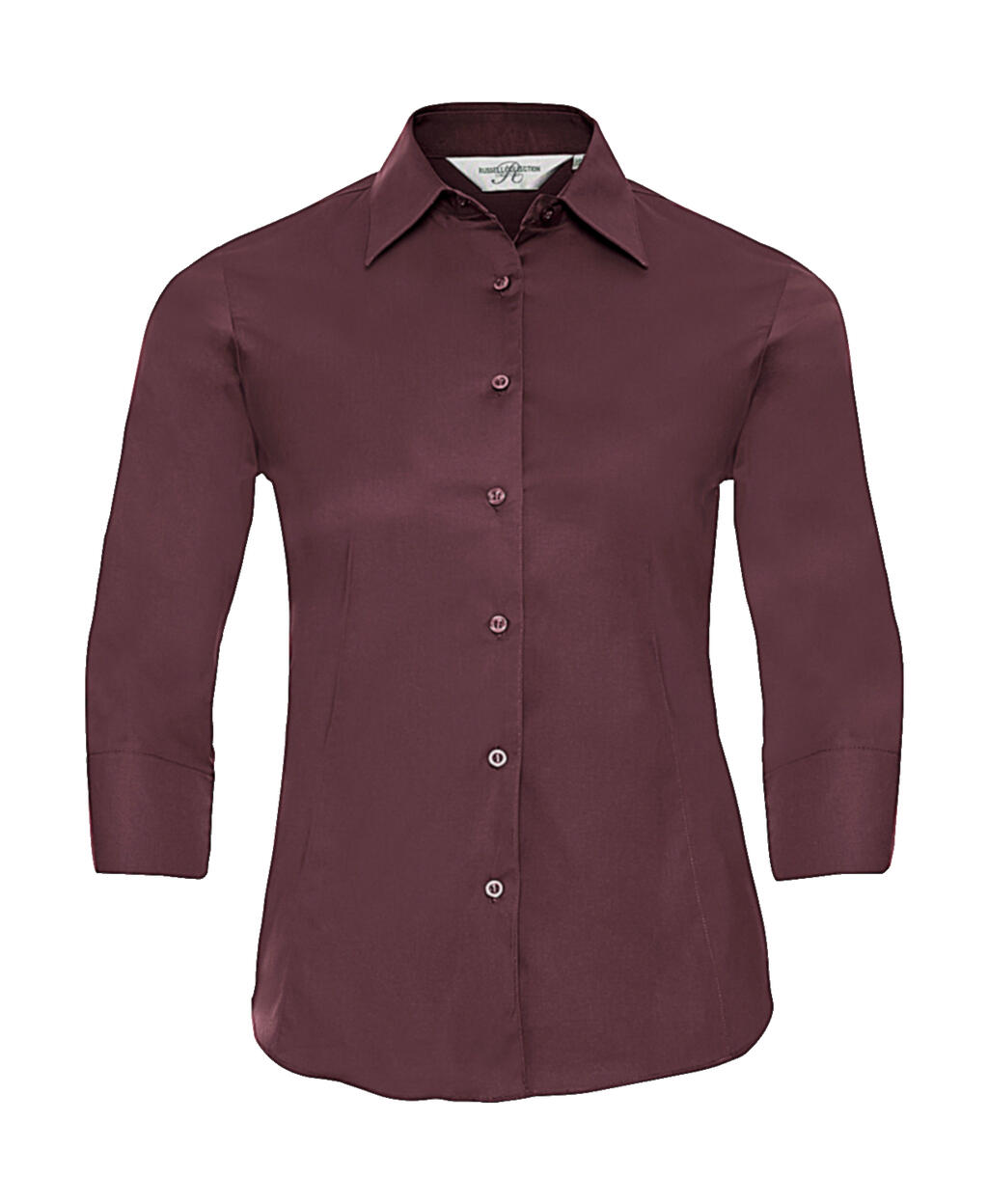 Camisa ajustada manga 3/4 Port