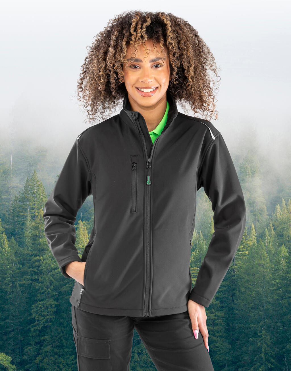  Result Chaqueta softshell 3 capas mujer reciclada