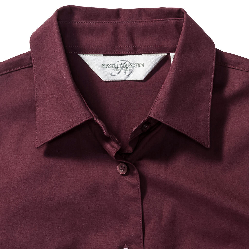 Camisa ajustada manga corta