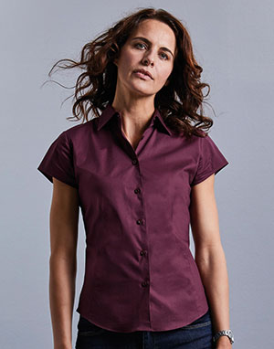 Russell Europe Camisa ajustada manga corta