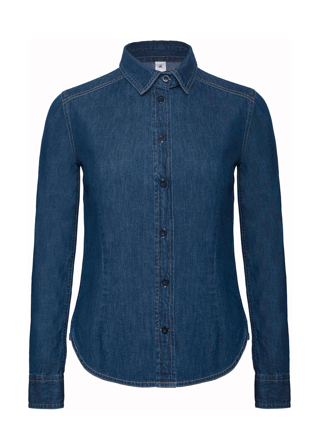Camisa Vision manga larga DNM mujer  Deep Blue Denim