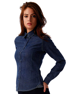 B & C Camisa Vision manga larga DNM mujer