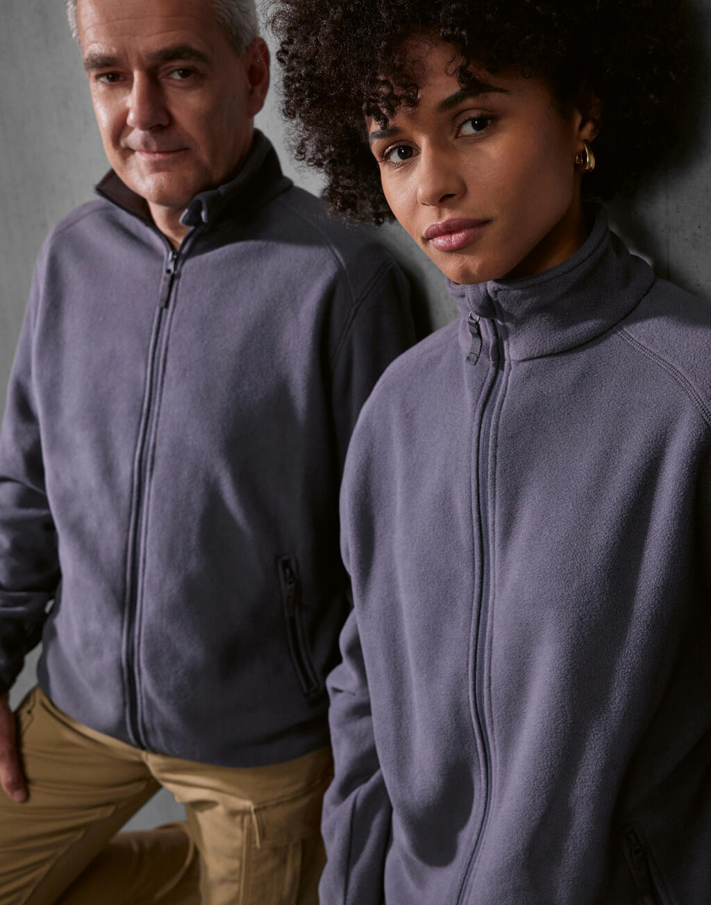  B & C Chaqueta micro Polar Reset