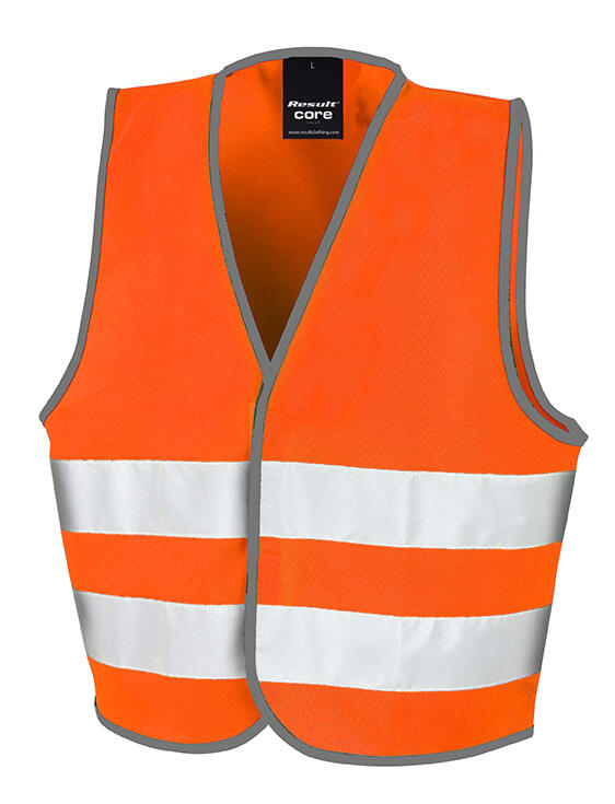 Chaleco de seguridad Core niño Fluorescent Orange