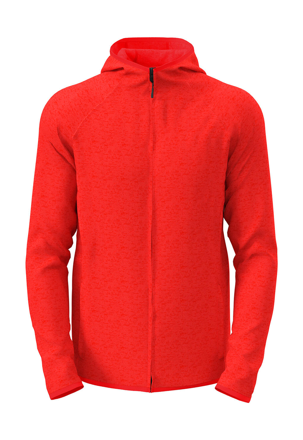 Chaqueta Polar con Capucha Lux para Hombre Scarlet Red Heather