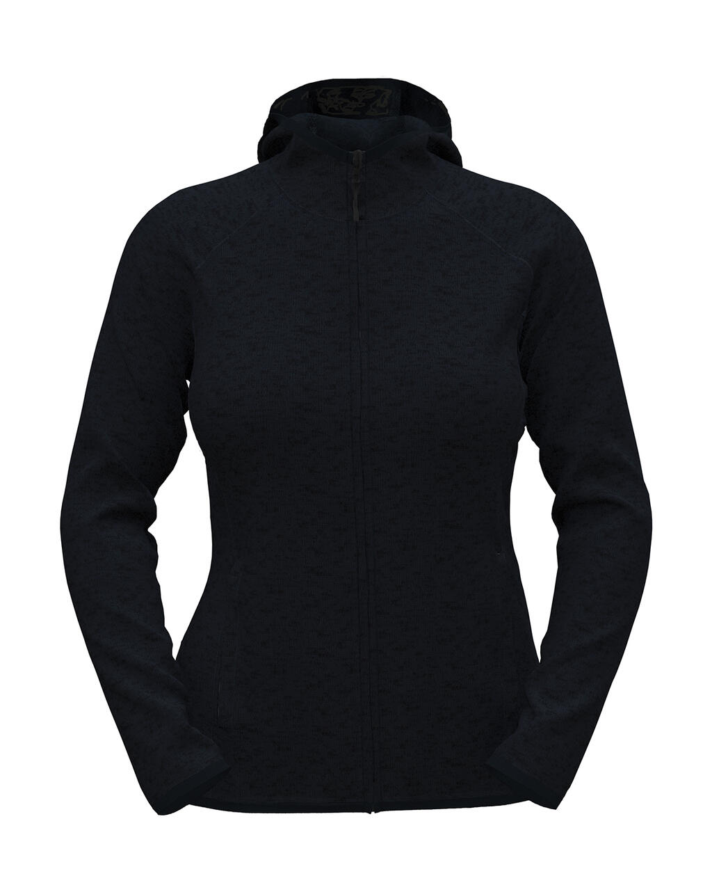 Chaqueta Polar con Capucha Lux para Mujer Blue Midnight Heather