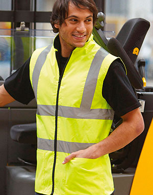 Yoko Chaleco reversible polar Fluo