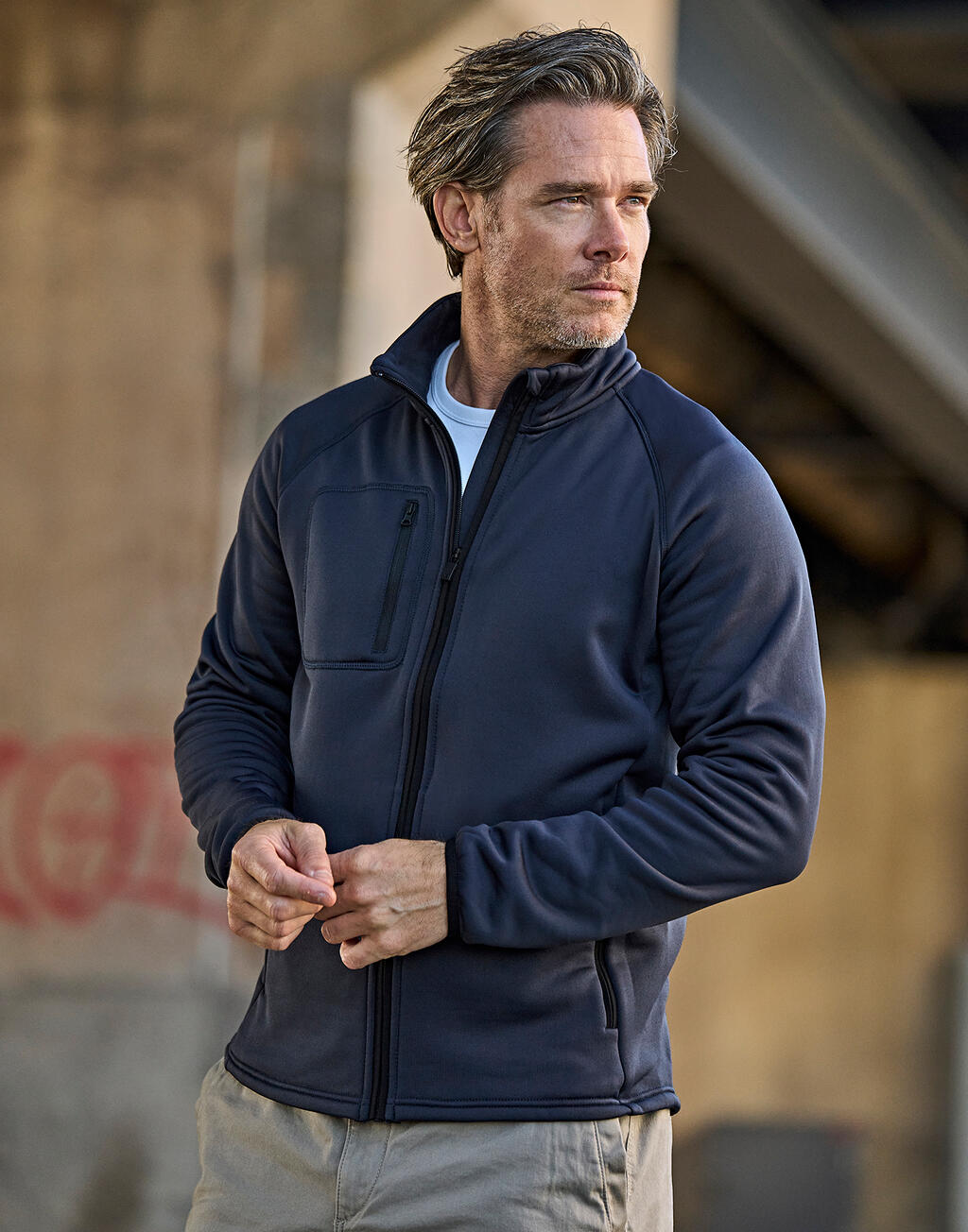  Tee Jays Forro polar elástico hombreotro