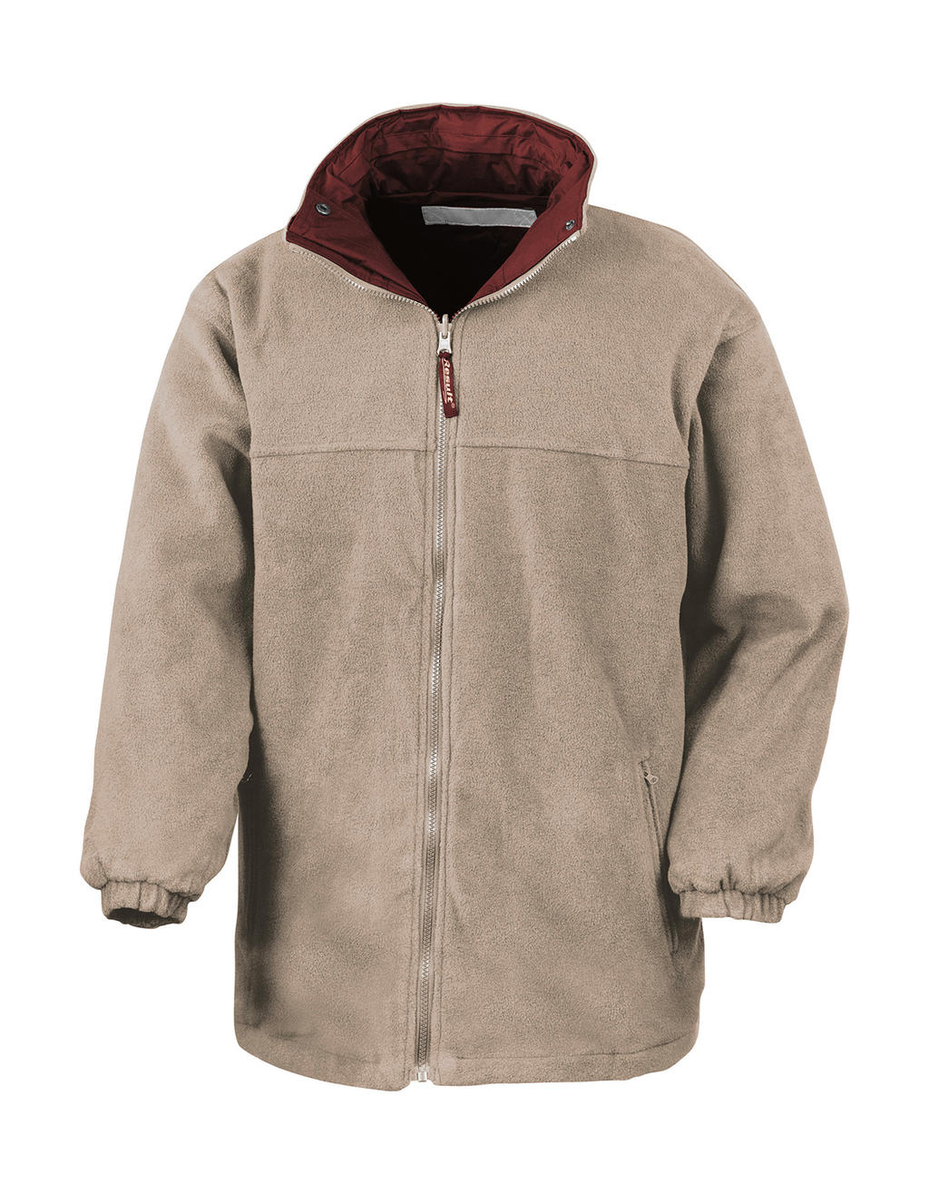 Chaqueta Intemperie Burgundy/Camel