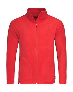 Chaqueta polar hombre Scarlet Red