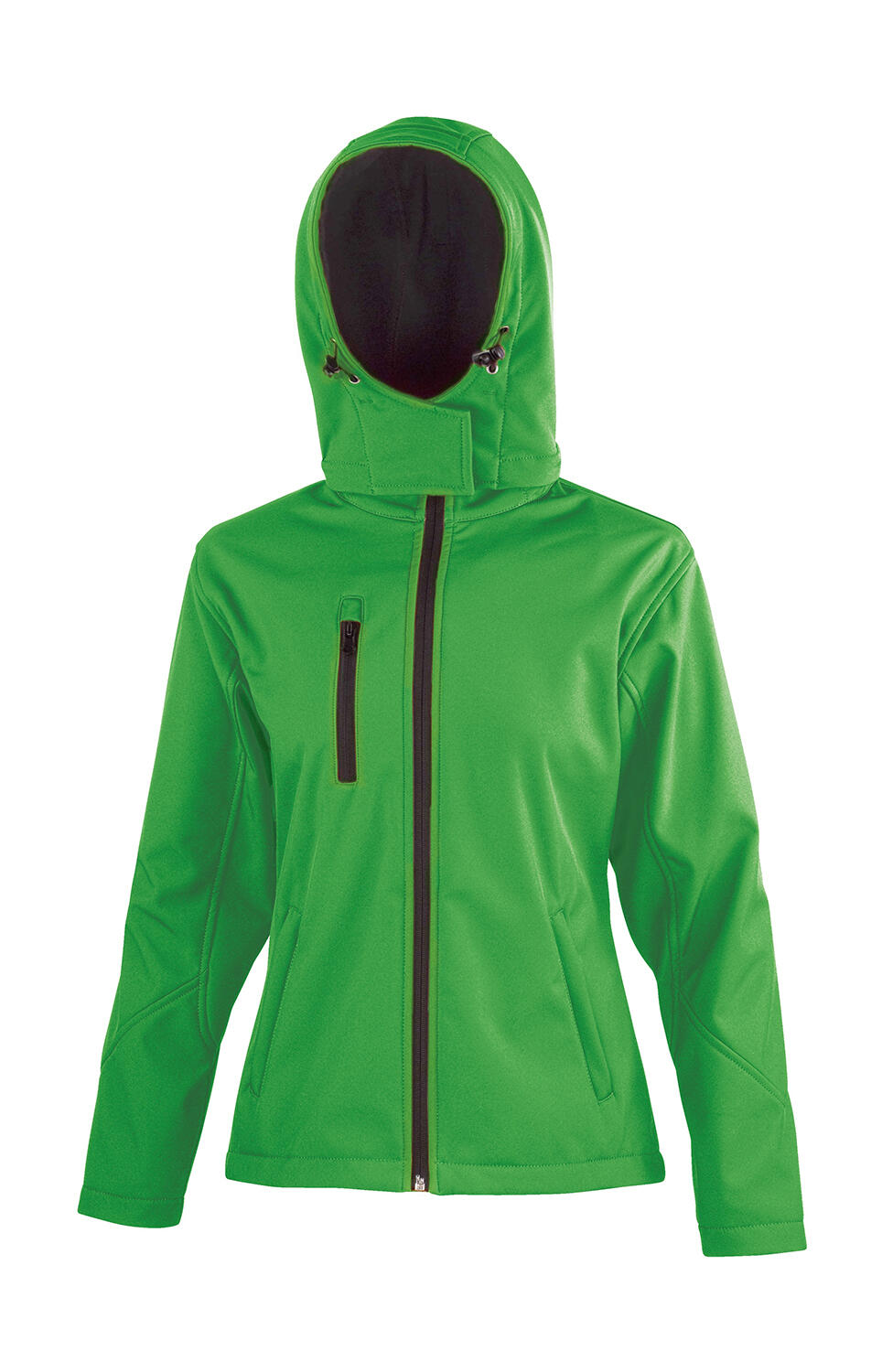 Softshell con capucha Tx mujer Vivid Green/Black